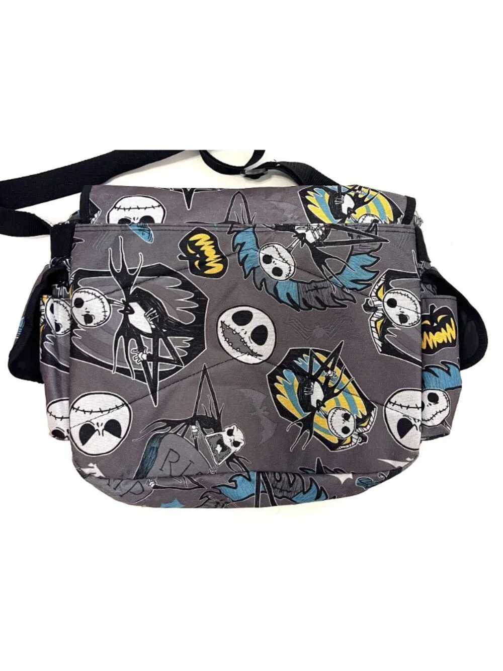 Disney Nightmare Before Christmas Jack Large Messenger Crossbody School Bag